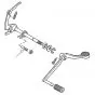 Schaltwelle Feder Einstellschraube Yamaha FS1/DT/RD