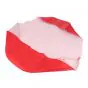 Sitzbankbezug Rot Yamaha DT50MX Glatt