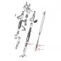 Gabel Reparatursatz Puch Monza