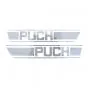 Tank Transferset Puch X30 Chrom