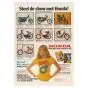 Plakat Honda Muziek Expres Nachdruck