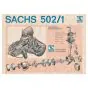 Plakat "Sachs 502/1" Nachdruck
