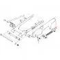 Montagesatz Kettenschutz Honda MB/MT