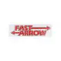 Aufkleber Fast Arrow Transparent
