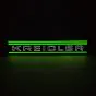 Lampe Kreidler Streifen LED Grün