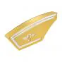Lampe Zundapp 517 Seitenteil LED Gold/Weiß