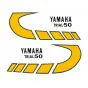 Aufklebersatz Yamaha Trial 50 Gelb