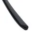 Schwarz Zierleiste Gummi 10 Meter
