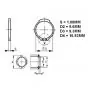 Seeger Achse 10MM Din 471