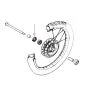 Simmerring Vorder/Hinterrad Honda MT/MB Original