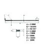 Speichen Vorderrad Kreidler 183MM