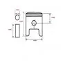 Kolben 45MM (B) 70CC Athena Puch Maxi