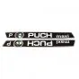 Tank Transfersatz Puch Maxi P Schwarz/Chrom