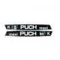 Tank Transfersatz Puch Maxi K Schwarz/Chrom