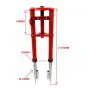 Gabel Puch Maxi wie Original Rot