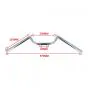 Lenker M-Modell Schmal Chrom