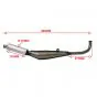 Auspuff Tomos A3 Bullet Blank / Alu