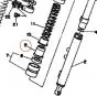Gabelbein Schutzhülse Yamaha FS1