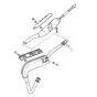 Auspuffgummi Yamaha DT50/80MX