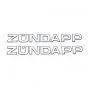 Aufklebersatz Zundapp 2 stück 270MM