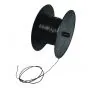 Electrischen Kabel 1.0MM² Schwarz Pro Meter
