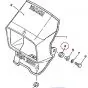 Gummi Scheinwerfer Verkleidung Yamaha DT
