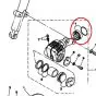 Bremssattel Gummi Yamaha FS1