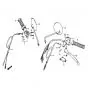 Bremsgriffe / Hebel Honda MB50
