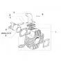Lose Teile Polini 65CC Zylinder Puch