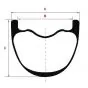 Felge B-Auswahl Chrom 1.20 X 16