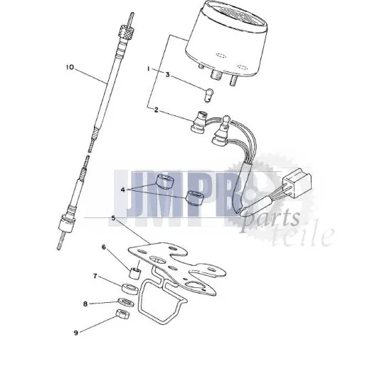 Tachometer Yamaha FS1 DX