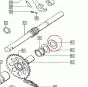 Unterlegscheibe Kickstarterwelle Tomos 0.5MM