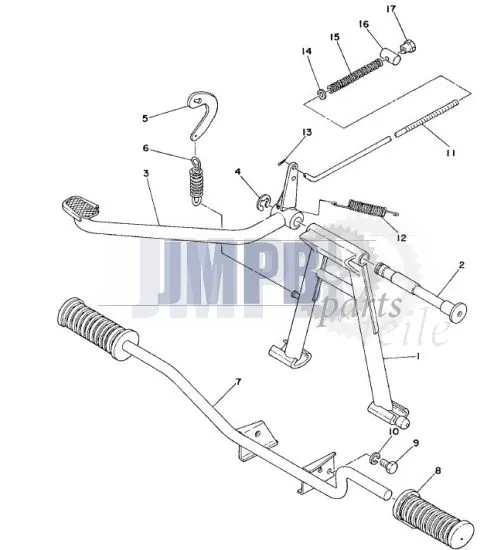 Hauptständer Yamaha FS1 DX