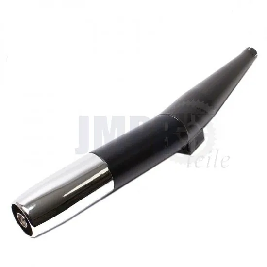 Auspuff Kreidler Bogen Schwarz/Chrom 32MM