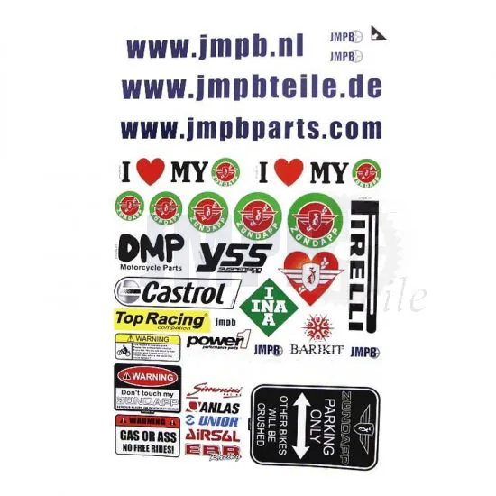 Aufklebersatz JMPB Zundapp