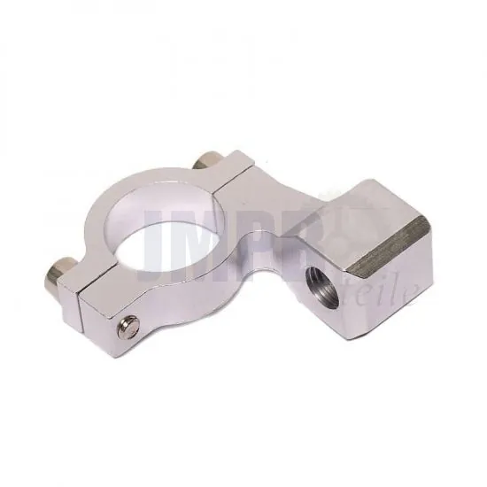 Spiegelhalter Silber Universal M10 Gewinde Rechts