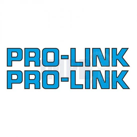 Aufklebersatz Pro-Link Blau 16.5CM