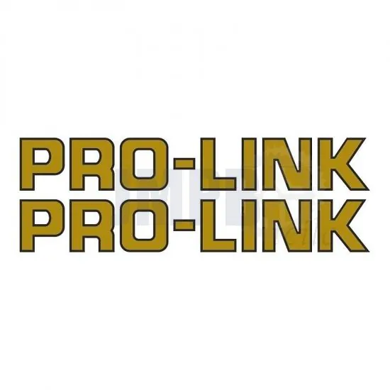 Aufklebersatz Pro-Link Gold 16.5CM