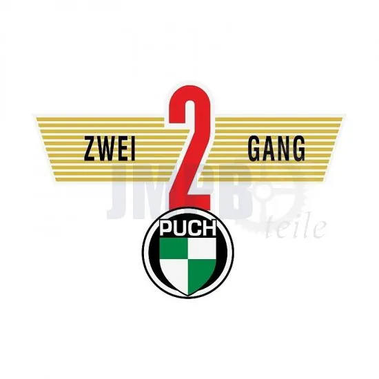 Transfer Hinter Schutzblech Puch VS50 Zwei Gang