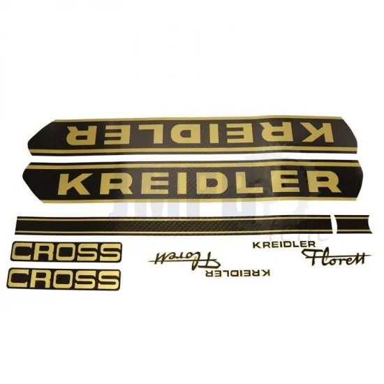 Aufklebersatz Kreidler Cross Carbonlook