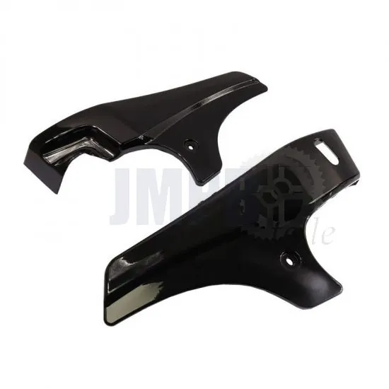 Seitenteil Satz Tomos A35 Schwarz Lackiert