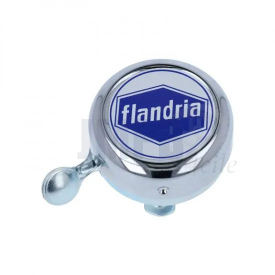 Klingel Chrom Flandria Blau