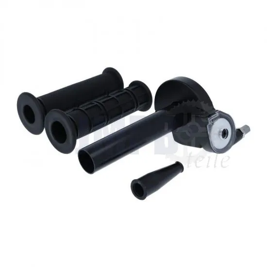 Speed Gasgriff JP Aluminium Schwarz