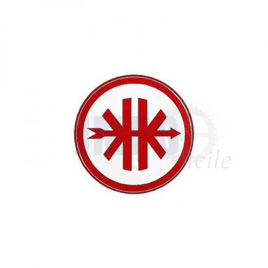 Aufkleber Kreidler Logo Rund 100MM