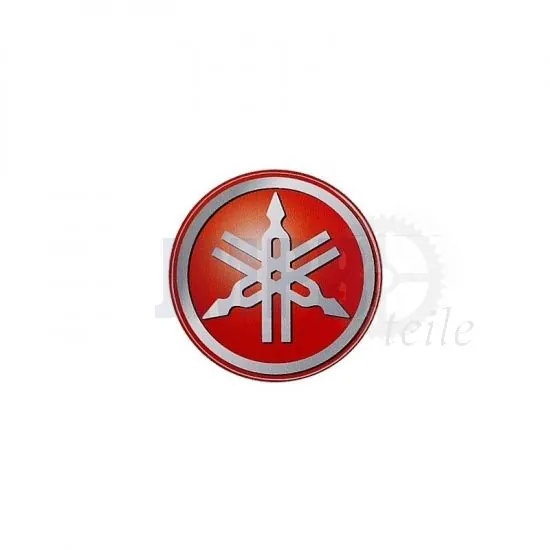 Aufkleber Yamaha Logo Rund 55MM