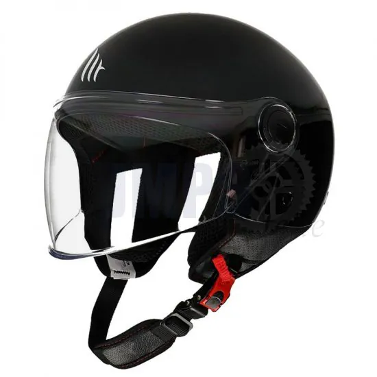 Helm Jet Street MT Schwarz Glanz Large