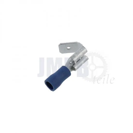 Doppelstecker isoliert Blau 6.3MM A-Qualität