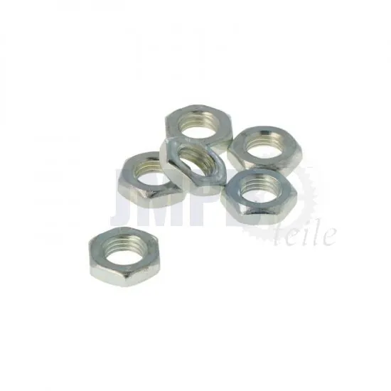 Sechskantmutter Niedrig M8X1.25 Verzinkt Din 439