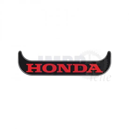 Aufkleber Kennzeichenhalter Schmal Honda