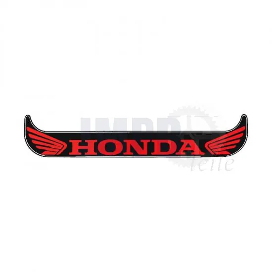 Aufkleber Kennzeichenhalter Breit Honda